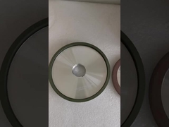 Mola diamantata a legante resinico con base in alluminio