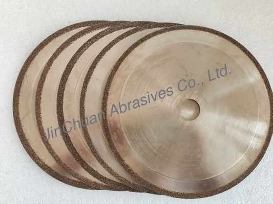 Qualità  1A1 600*2.5*20*5mm  B100/120  Edge Design R0.5 Fillet + 7° Chamfer  Electroplated CBN Cutting Disc Fabbrica