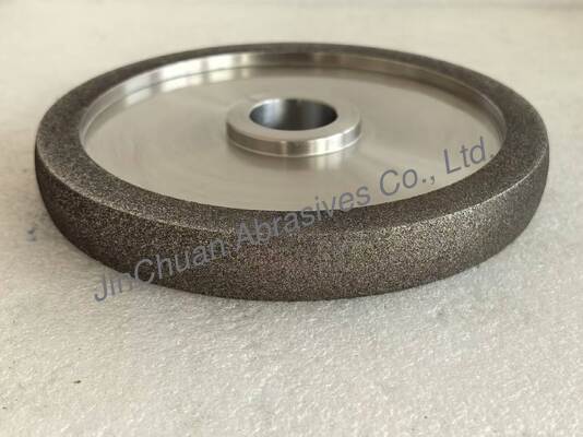 Qualità  Customized Electroplated CBN Grinding Wheel, Diameter 184mm, Grit Number B213 Fabbrica