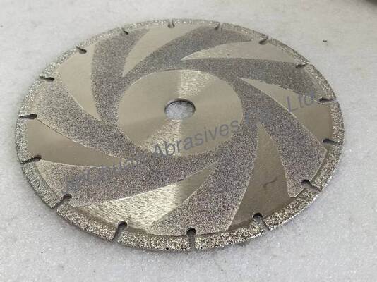 Qualità  electroplated diamond grinding wheels, diameter 230mm, grit number D35/40 Fabbrica