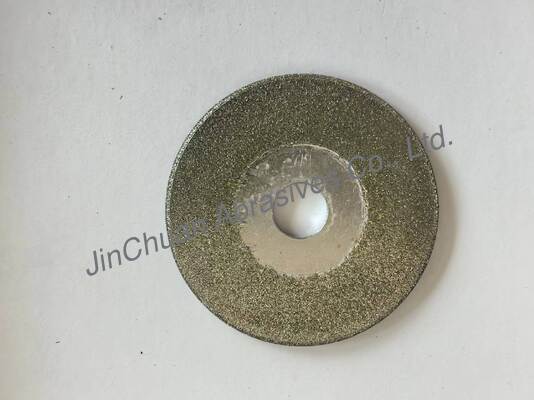Qualità  Electroplated Diamond  Grinding Wheel , Diameter 40mm, Grit Number 100/120 Fabbrica