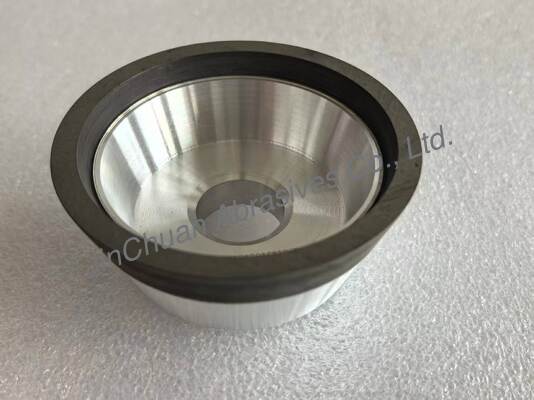 11V9 70 Degree Resin Bond Diamond Grinding Wheel for High Precision Carbide Tool Sharpening