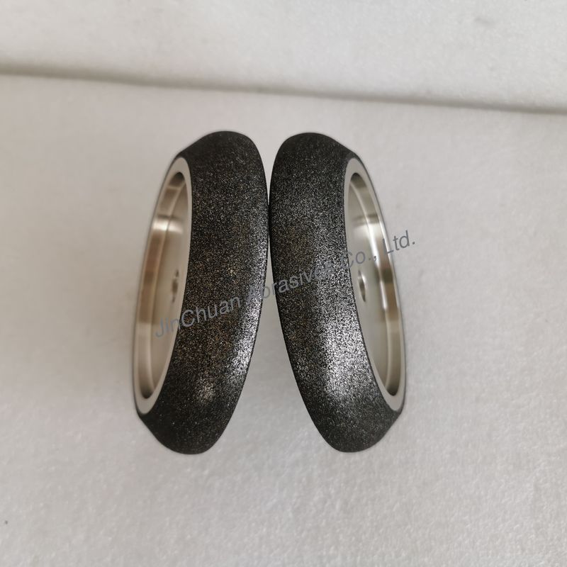 5" 127mm*22.23mm*12.7mm WM 10/30 B70/80 Electroplated CBN Grinding Wheel