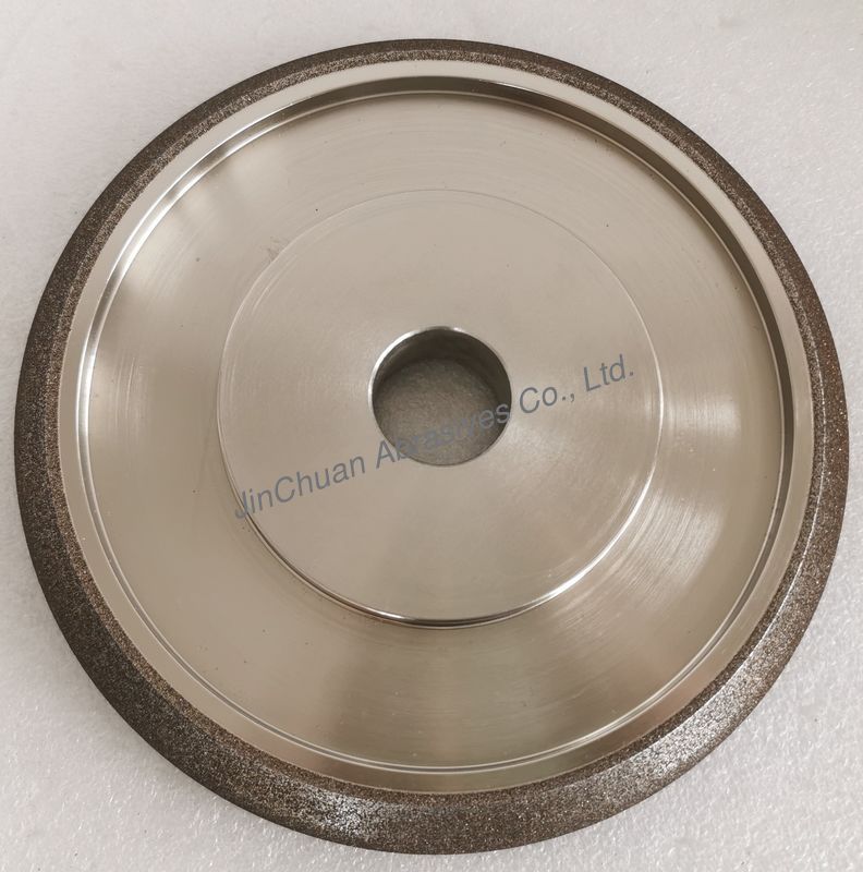 8" Amber 203.2mm*23mm*31.75mm WM 10/30 B181 Electroplated CBN Grinding Wheel