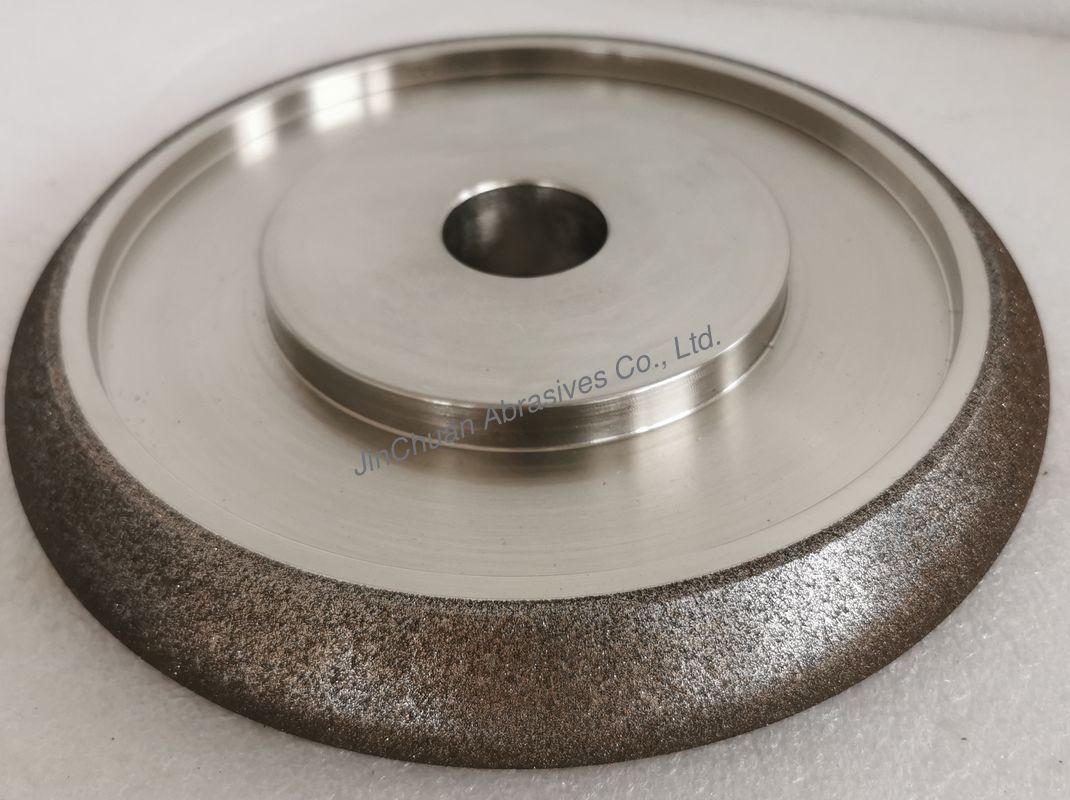 8" Amber 203.2mm*23mm*31.75mm WM 10/30 B181 Electroplated CBN Grinding Wheel