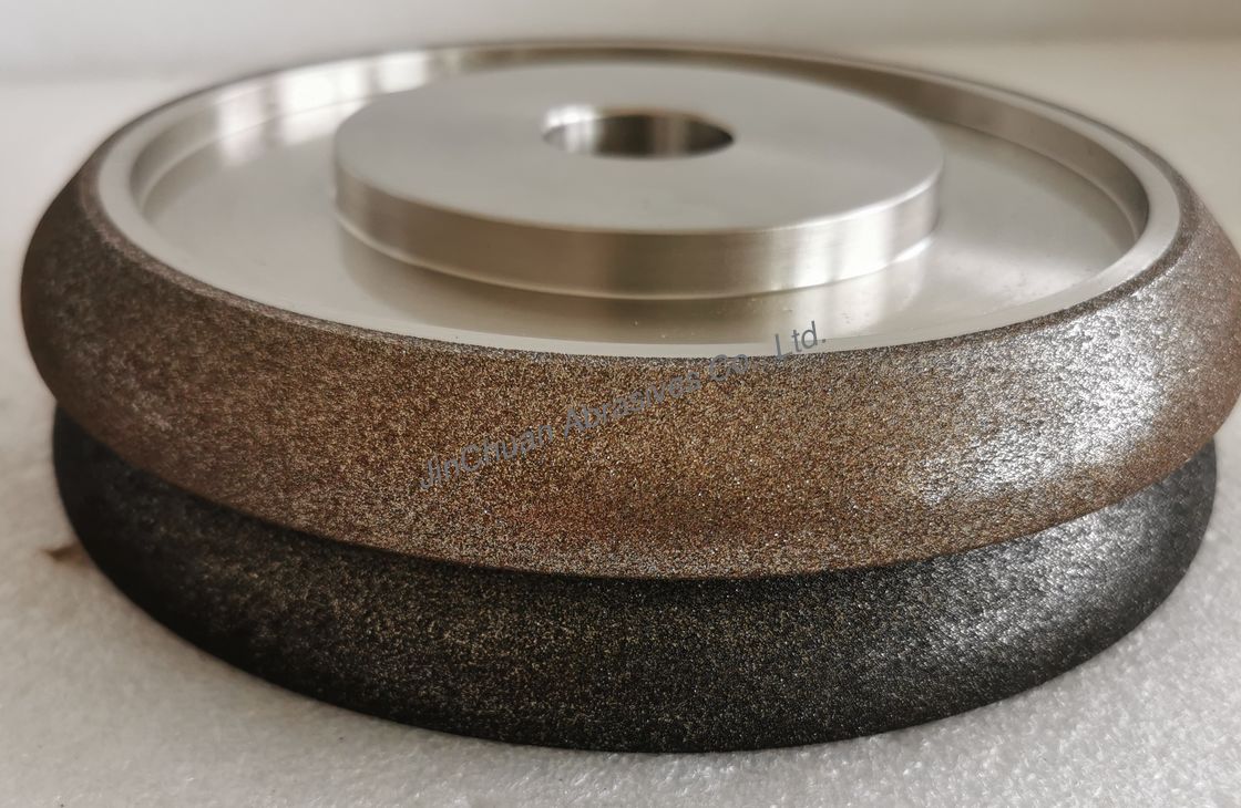 8" Amber 203.2mm*23mm*31.75mm WM 10/30 B181 Electroplated CBN Grinding Wheel