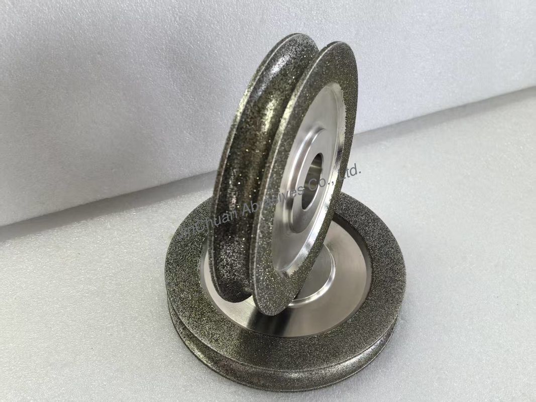 Durable Electroplated Diamond Grinding Wheels For Precision Grinding And Sharpening 1F6Y Shape