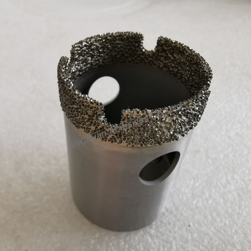 6A2 38*53*M16 Mm D30/35 Vacuum Welded Diamond Drill Bits For Medical Industry