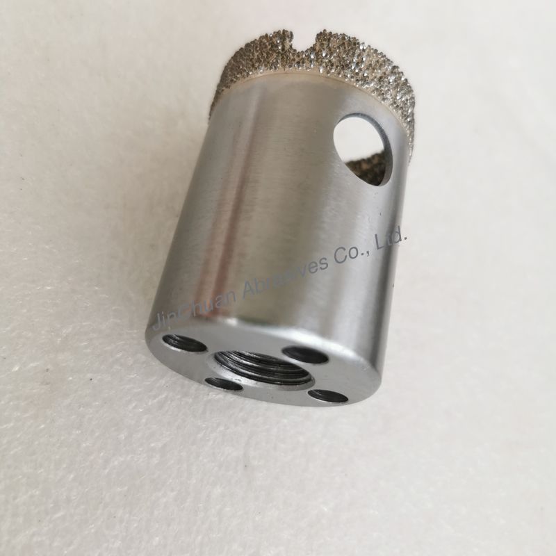 6A2 38*53*M16 Mm D30/35 Vacuum Welded Diamond Drill Bits For Medical Industry