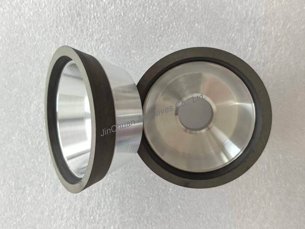 11V9 70 Degree Resin Bond Diamond Grinding Wheel for High Precision Carbide Tool Sharpening