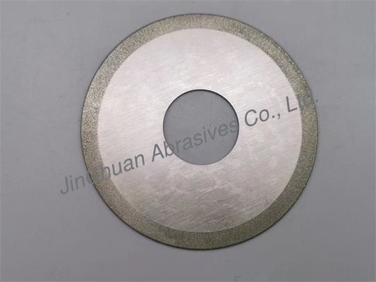 Diamond Grinding Wheels Cutting Blade placcato d'argento per 1A1 100mm*0.8mm*7mm
