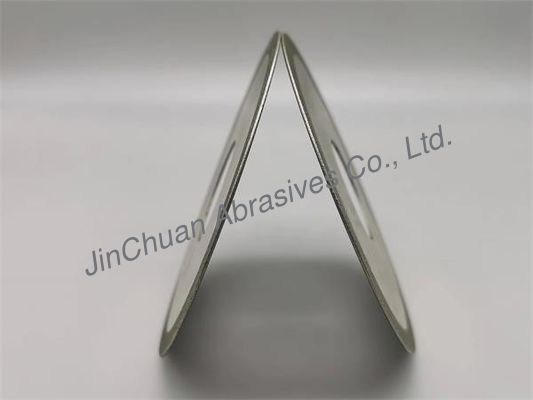 Diamond Grinding Wheels Cutting Blade placcato d'argento per 1A1 100mm*0.8mm*7mm
