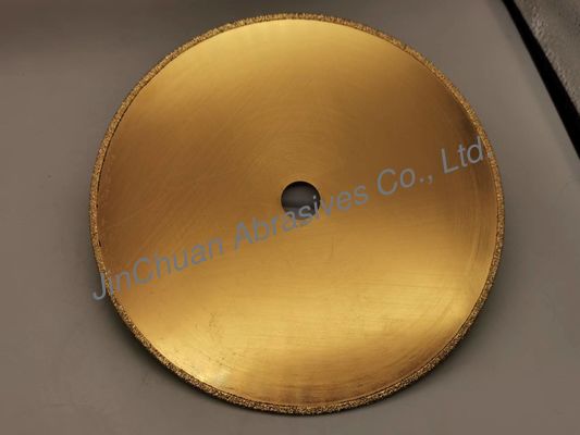 CBN placcato 1A1R Diamond Grinding Wheel 210*0.8*20*2mm con Titanic