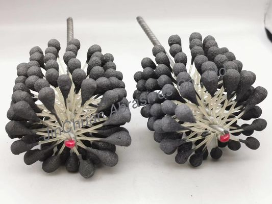 sbavatura di 90*80*200mm 60 Grit Flex Hone Brush To Removing