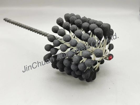sbavatura di 90*80*200mm 60 Grit Flex Hone Brush To Removing