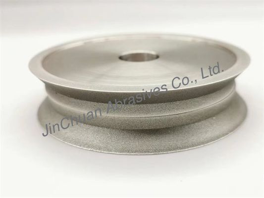 La scanalatura ha placcato Diamond Grinding Wheels Diameter 100 12 19 49 angolo D400