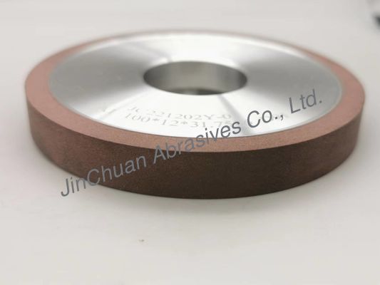 alluminio Basebody 75 * 6mm di 1A1 Diamond Grinding Resin Bonded Wheel