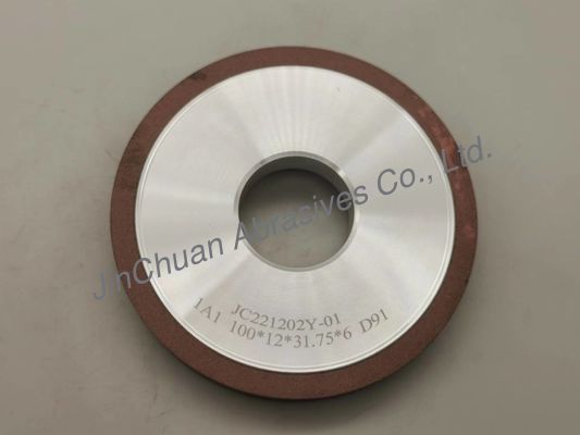 alluminio Basebody 75 * 6mm di 1A1 Diamond Grinding Resin Bonded Wheel