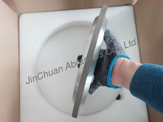 14a1 Diamond Grinding Wheel Grooved Tungsten foggia per l'affilatura delle lame per sega del carburo 350mm