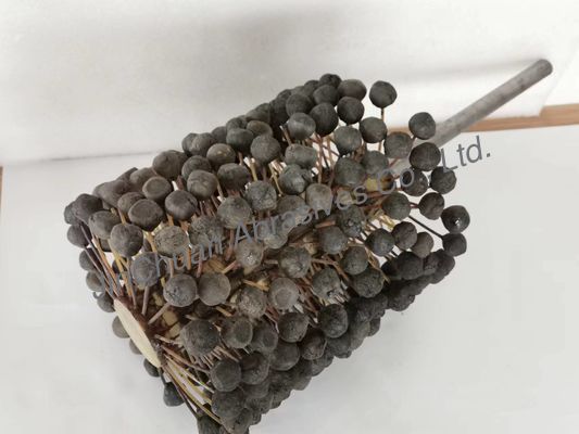 foro interno di lucidatura SIC180# della testa della palla della spazzola della cote del cilindro del motore di 220 * di 250 * 400mm