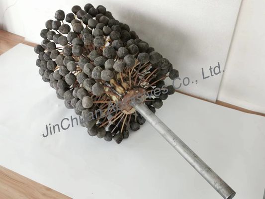 foro interno di lucidatura SIC180# della testa della palla della spazzola della cote del cilindro del motore di 220 * di 250 * 400mm