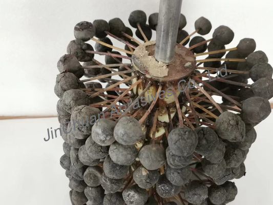 foro interno di lucidatura SIC180# della testa della palla della spazzola della cote del cilindro del motore di 220 * di 250 * 400mm