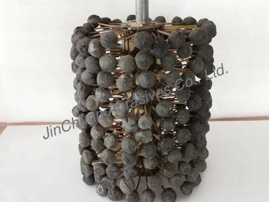 foro interno di lucidatura SIC180# della testa della palla della spazzola della cote del cilindro del motore di 220 * di 250 * 400mm