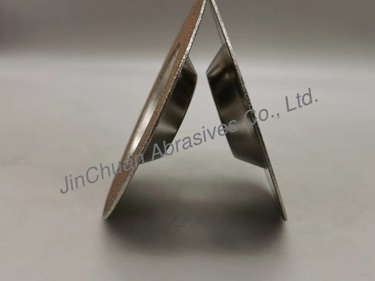 disco B100 della mola della tazza del Cbn dell'elettrotipia di 100mm per l'asfalto d'acciaio del carburo di tungsteno