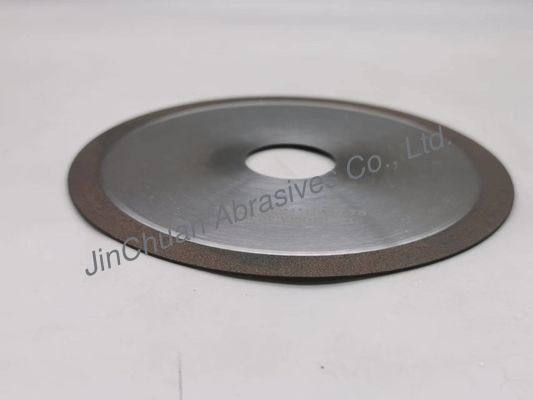 1A1R Resina Bond CBN Cutting Wheel For Carbide Tungstene Piatto Nitruro di Boro Cubico