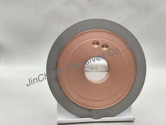 125 mm 1V1 20 gradi Hybrid Bond Diamond Grinding Wheels per il fluting e il gashing