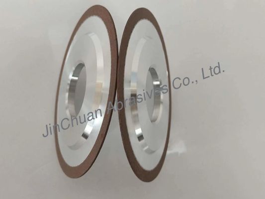 Lavori a secco 14A1 Ruota di rettifica di legami di resina Strumenti di carburo Ruota di affilatura di diamanti