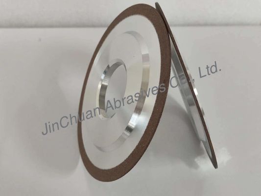 Lavori a secco 14A1 Ruota di rettifica di legami di resina Strumenti di carburo Ruota di affilatura di diamanti