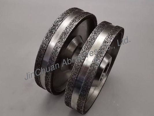 Corpo in acciaio elettroplata CBN Rotelle di rettifica di diametro 100 Numero di ghiaia B301