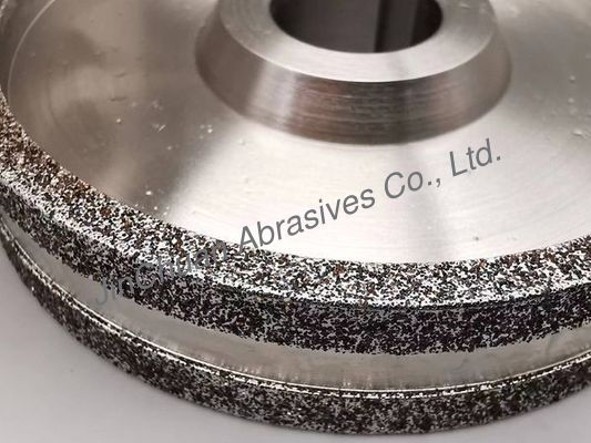 Corpo in acciaio elettroplata CBN Rotelle di rettifica di diametro 100 Numero di ghiaia B301
