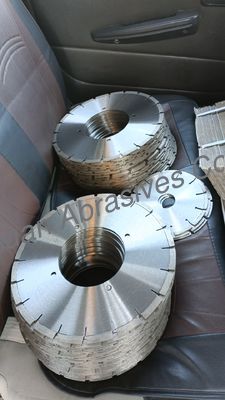 Dischi di taglio a legame metallico a forma piatta a base di diamanti per il solco delle pastiglie dei freni