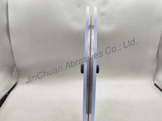 R0.65mm Rein Bond CBN Grinding Wheel per l'affronto di rotoli di carburo di tungsteno 200mm