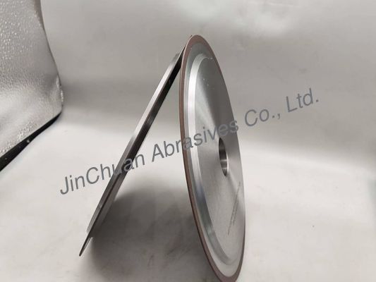 R0.65mm Rein Bond CBN Grinding Wheel per l'affronto di rotoli di carburo di tungsteno 200mm