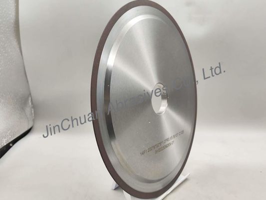 R0.65mm Rein Bond CBN Grinding Wheel per l'affronto di rotoli di carburo di tungsteno 200mm