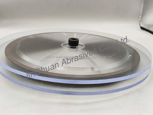 R0.8mm 200mm Rena Bonded Grinding Wheel CBN Rotelle di affilatura