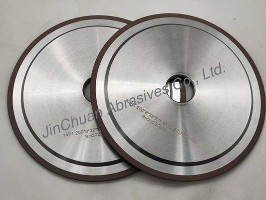 R0.9 14A1 Ruote a legame di resina di diamanti per la macinazione di attrezzi a carburo