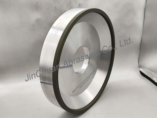 6A2 Corpo di alluminio Resina Bond Grinding Wheel con buco di 57 mm CBN 80
