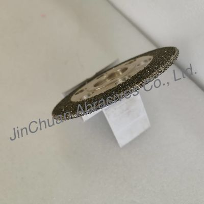Diametro 150 mm ruota di macinazione CBN elettroplata con fori per ridurre il peso