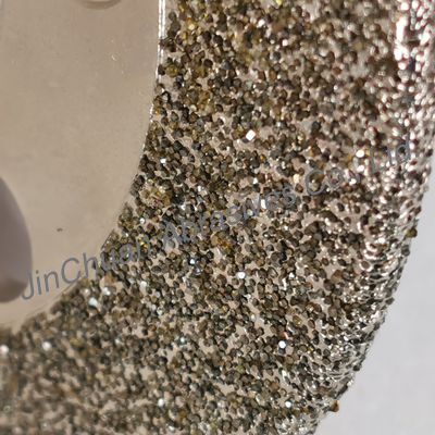 Diametro 150 mm ruota di macinazione CBN elettroplata con fori per ridurre il peso