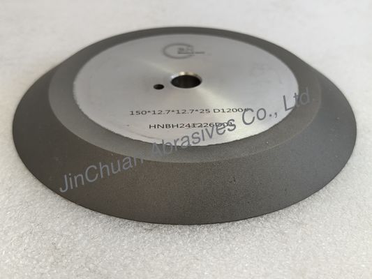 30o angolo inverso D150mm ruota di laminazione a diamanti elettroplata con ghiaia 1200