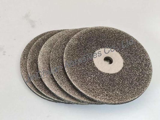 CBN Grinding Wheel con 25,4 mm CBN Abrasivi strato di dischi di rettifica 76,2 mm Tipo
