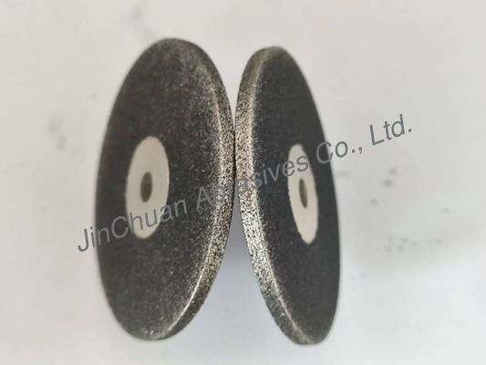 CBN Grinding Wheel con 25,4 mm CBN Abrasivi strato di dischi di rettifica 76,2 mm Tipo