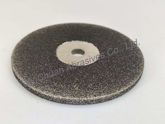 CBN Grinding Wheel con 25,4 mm CBN Abrasivi strato di dischi di rettifica 76,2 mm Tipo