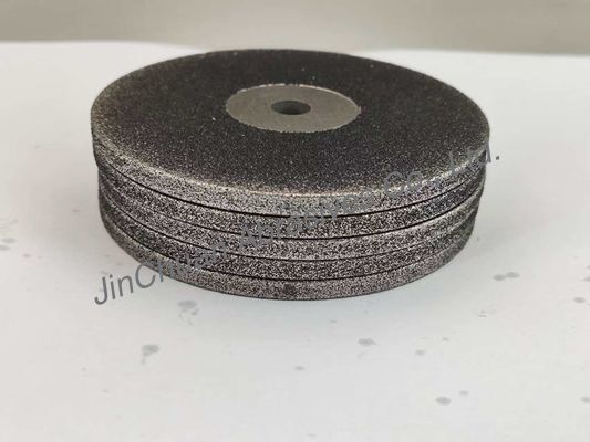 CBN Grinding Wheel con 25,4 mm CBN Abrasivi strato di dischi di rettifica 76,2 mm Tipo