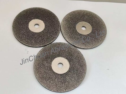 CBN Grinding Wheel con 25,4 mm CBN Abrasivi strato di dischi di rettifica 76,2 mm Tipo