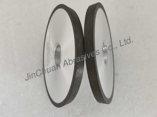 Grigia CBN Resina Bond Grinding Wheel 1V1 75mm con 10 gradi per l'efficienza Gashing